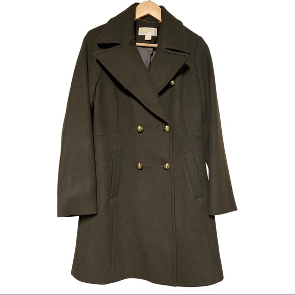 Michael Kors Double Breasted Walker Coat - Picture 4 of 5